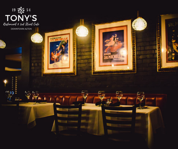 ABOUT Tony's Restaurant in Alton, IL